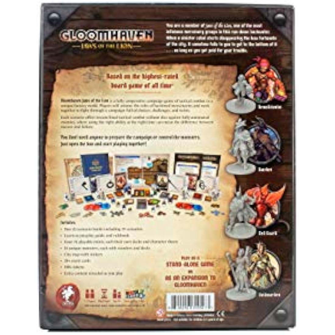 Cephalofair Games | Gloomhaven: Jaws of the Lion | Ages 14+ | 1-4 Players | 30-120 Minute Playing Time