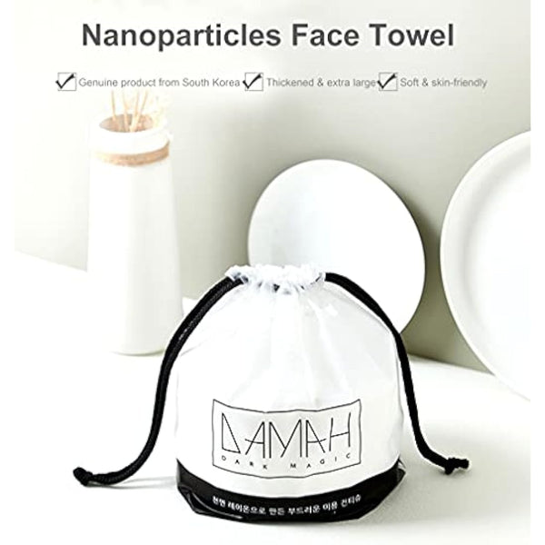 Disposable Face Towel, Suitable for All the Skin Inc Sensitive Skin, 100% Cotton Extra Strong & Thick. Facial Cleansing Tissues, Can Be Used for Makeup Remove, Lint Free etc All Situation (3 Roll)