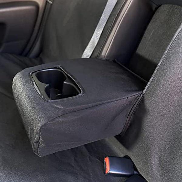 My Van Seat Covers | To Fit Mitsubishi L200 Trojan Double Cab Seat Covers 2006-2015 | Tailored Easy to Fit Waterproof | Front & Rear Black - MVSC151B-152BAD25