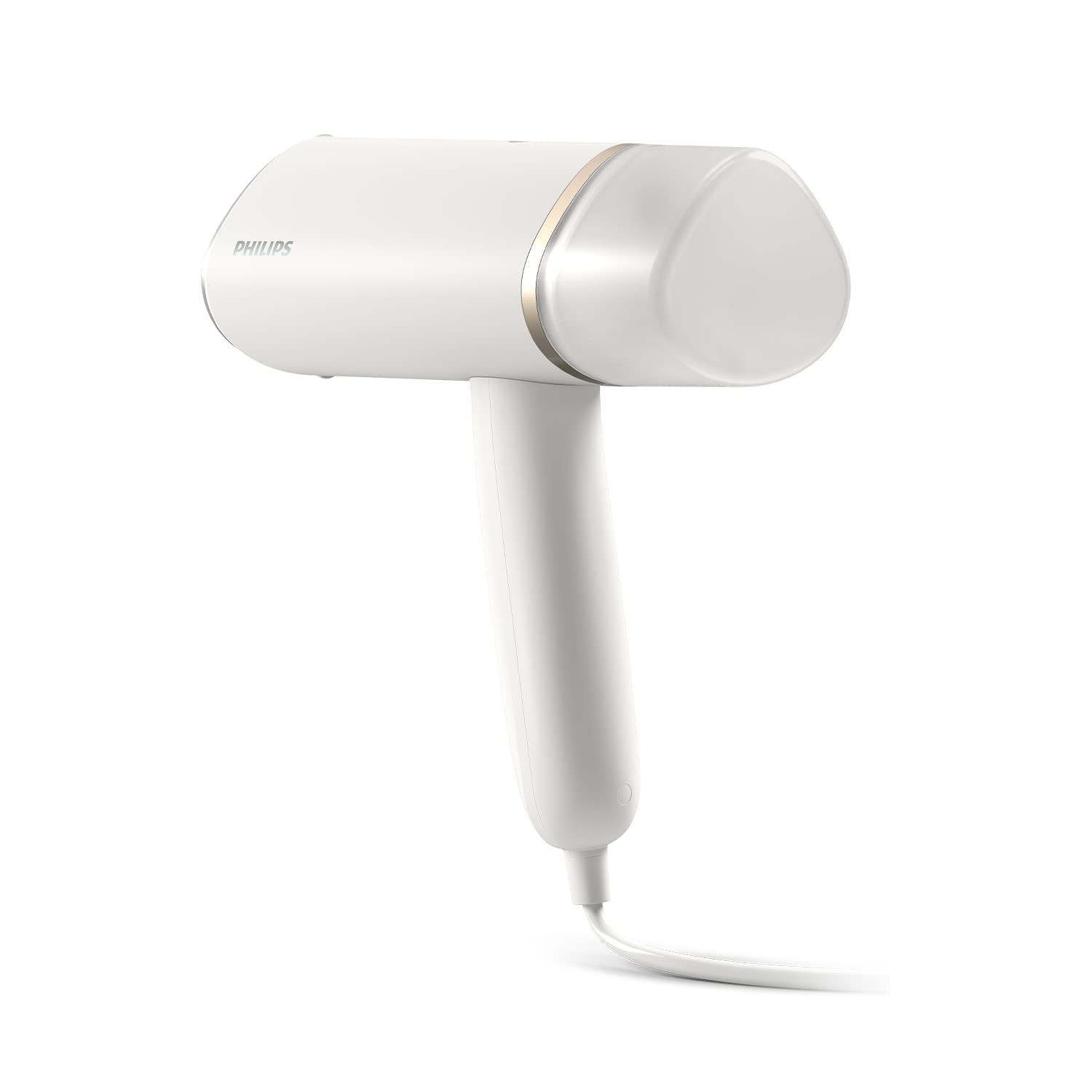 Philips 3000 Series Handheld Steamer, 1000W, 20 g/min Steam, Kills Germs, Detachable 100ml Water Tank, Compact + Foldable, Plastic Plate, Blue (STH3000/26)