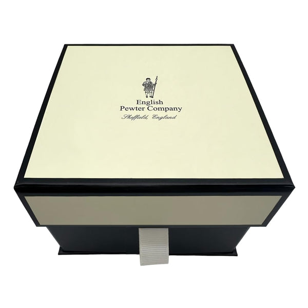 English Pewter Company Stag Head Whisky Glass Tumbler with Pewter Base [STAG104]