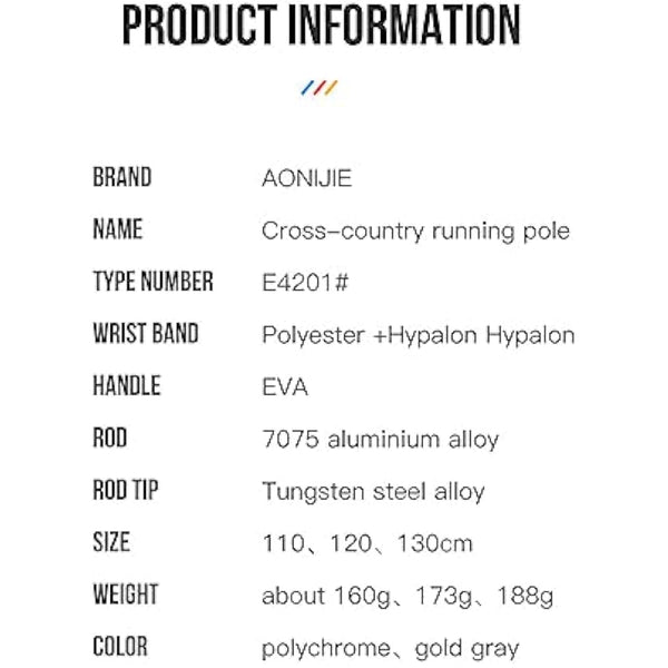 AONIJIE Folding Ultralight 7075 Aluminum AlloyTrekking Poles Quick Lock Trekking Hiking Pole Walking Stick