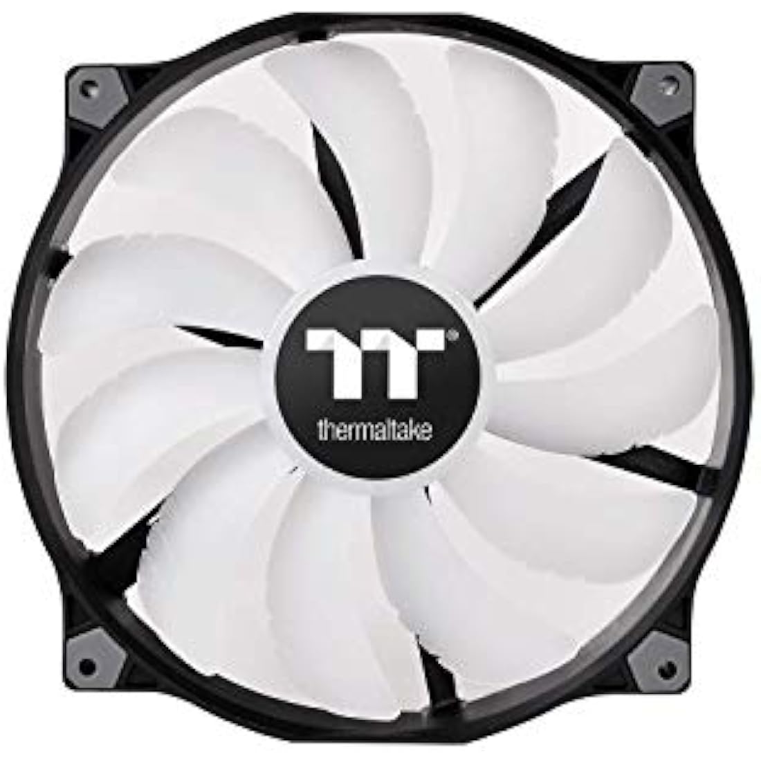 Thermaltake Pure 20 ARGB Sync Edition Quiet Radiator PWM LED Fan 5V RGB 200mm - Black (Controller included),CL-F081-PL20SW-A,1 Pack
