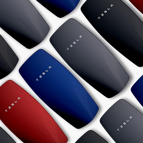 TESLA Wall Connector Color Matched Faceplate Red