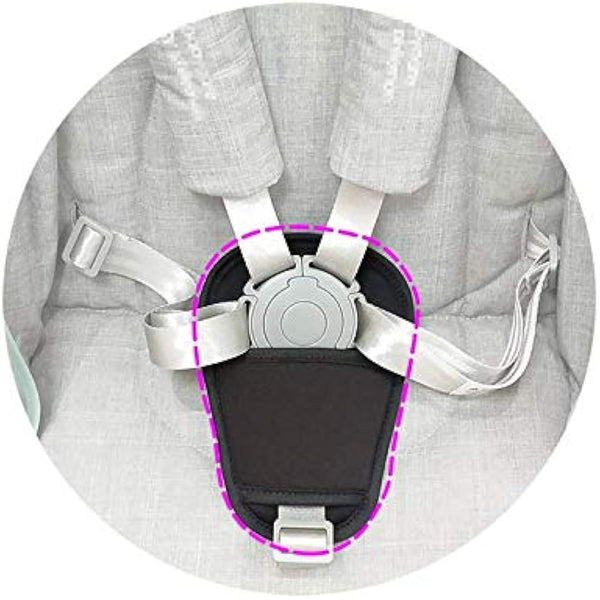 2 Piece Baby Stroller Car Seat Seat Belt Cushion Universal High Chair Crotch Belt Pads for Newborns Infants and Kids (Crotch Pads)