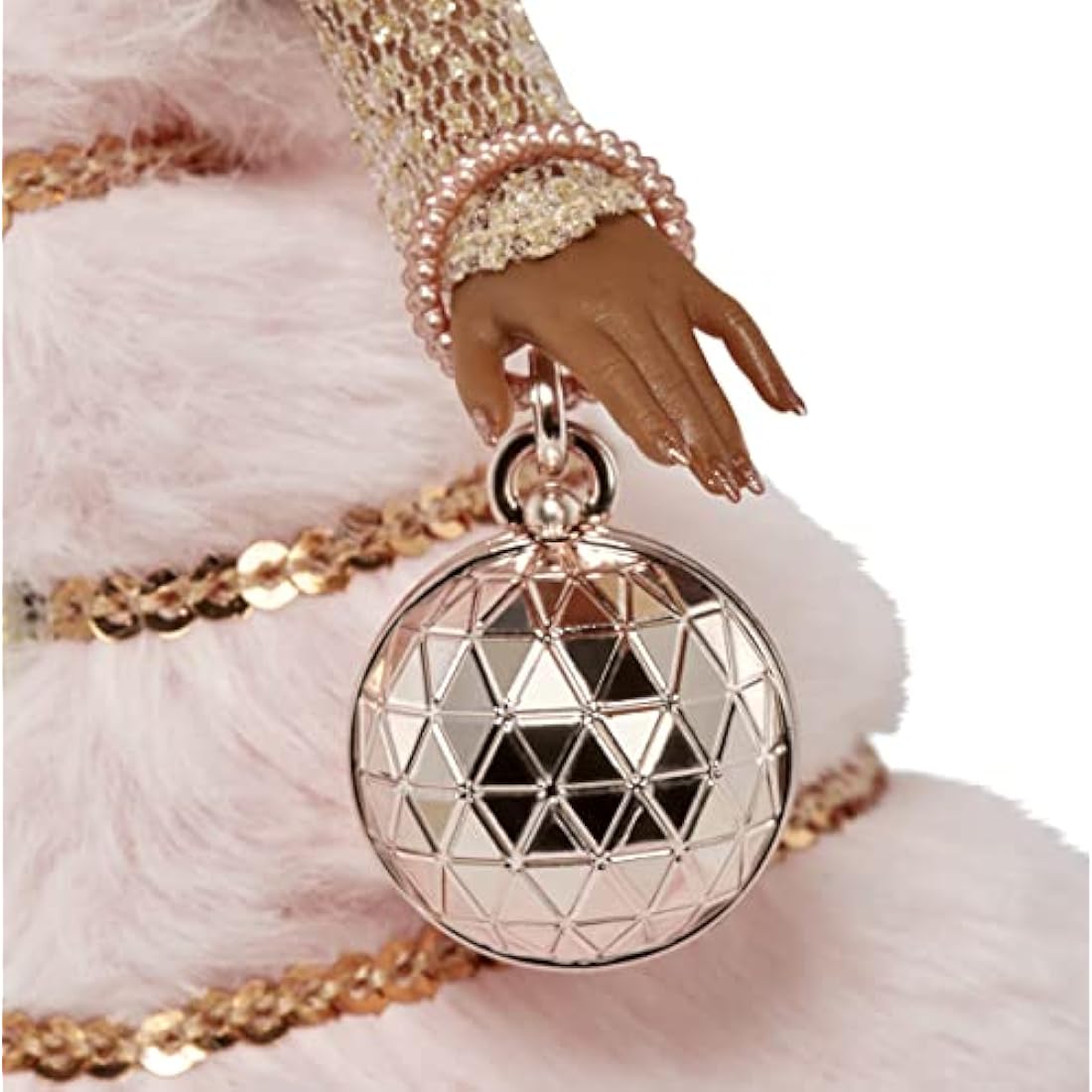 L.O.L. Surprise! 576518EUC LOL Surprise Holiday OMG 2021 Collector Doll-NYE Queen-with Gold Fashions, Accessories, & Light-Up Stand-New Year's Celebration Look-Collectable-Gift for Boys & Girls Age 4+