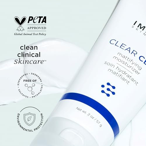IMAGE Skincare, CLEAR CELL Mattifying Moisturizer, Facial Lotion Hydrates Oily Prone Skin, Removes Excess Shine, 57 g