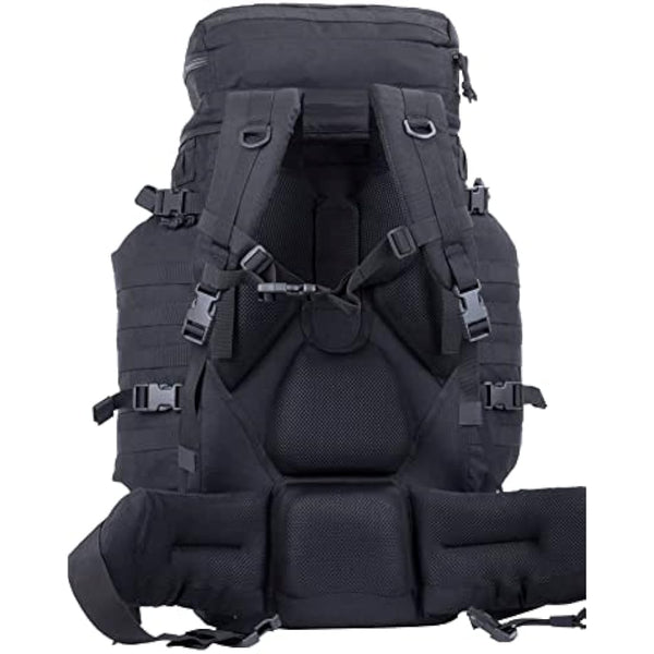 BACKFERRY Large Military Tactical Backpack Army Rucksack Internal Frame Hydration and MOLLE Compatible for Camping,Hunting,Backpacking,Hiking and Wild Adventure 70L