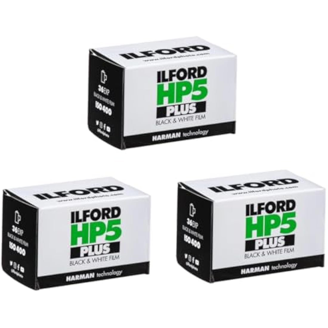 Ilford HP5 Plus2+1 Free 135/36 1 Cartridge