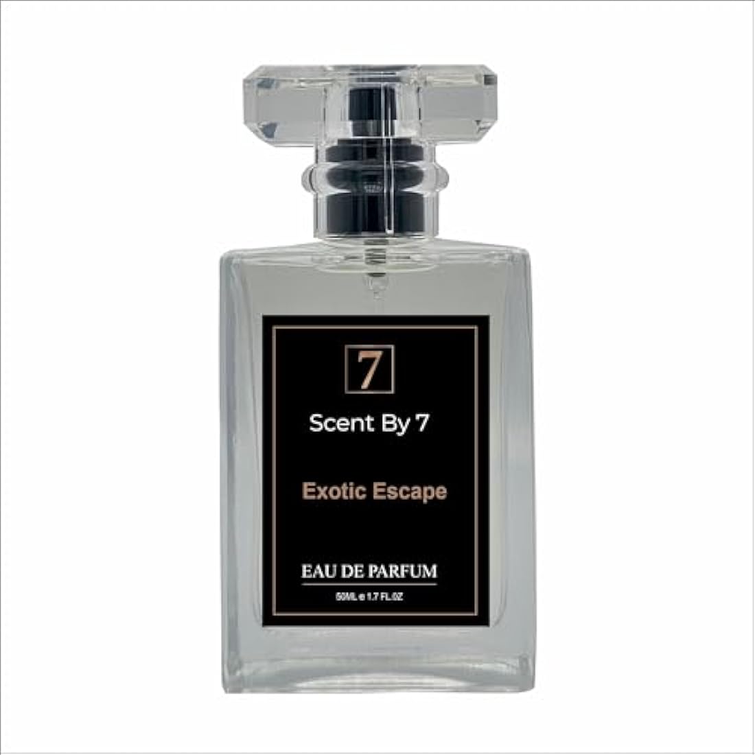 Exotic Escape Eau De Parfum Spray For Women -(A Muglr) Amber Woody Fragrance - Long-Lasting Luxury Perfume with Mandarin Orange, Moroccan Jasmine, White Amber (50ml)