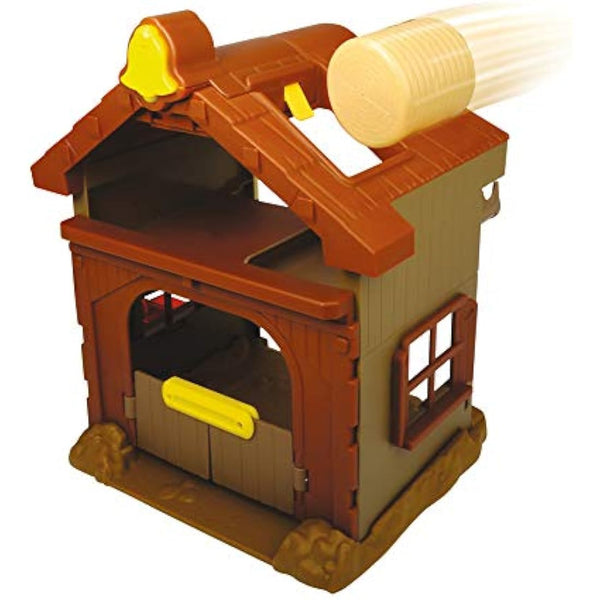 Dickie Toys 203818000 Happy Farm House Farm Set for Children from 1 Year with Tractor with Animals, Light & Sound, Multi-Colour