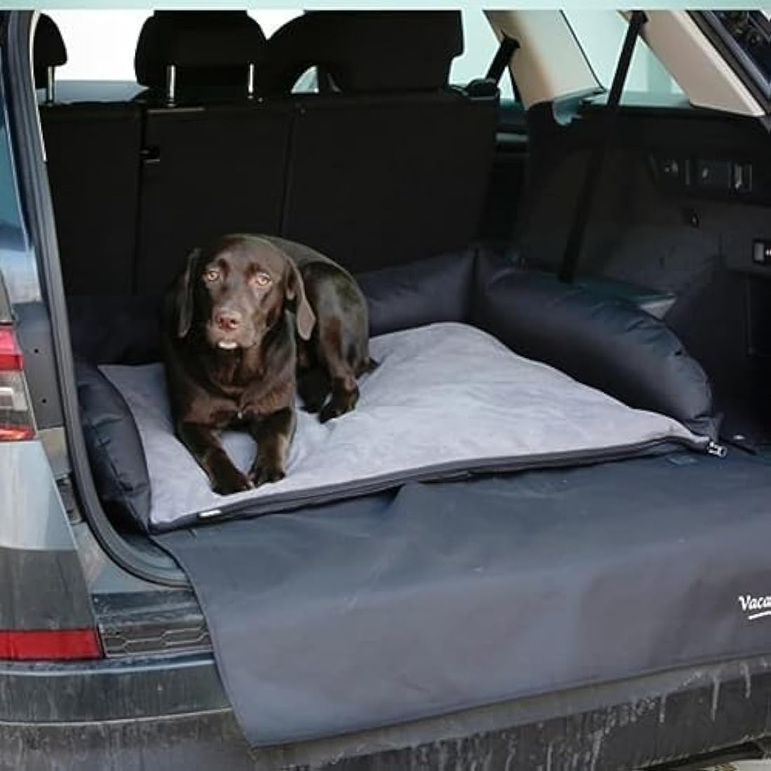 Kerbl Dog Car Bed, 80 x 60 cm, Black