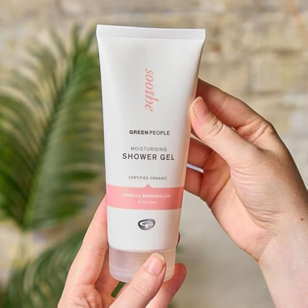 Green People Moisturising Shower Gel - Natural and Organic Citrus Body Wash - SLS Free, Scented with Neroli and Mandarin, 200ml