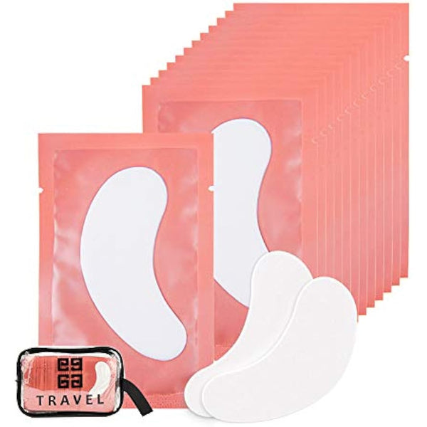 250 Pairs Eye Pads for Eyelash Extension Eyelash Pads Eye Pads Eyelash Eye Patches Eyelash Extension Pad Accessories Under Eye Pads for Eyelash Extensions Good Stay Lunamoon (Pink250)