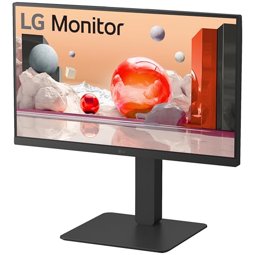 LG Electronics Monitor 27MR400-B, 27 Inch, Full HD 1080p, 100Hz, 5ms GtG, IPS Panel, AMD FreeSync, Smart Energy Saving, Anti-Glare, HDMI, Matte Black
