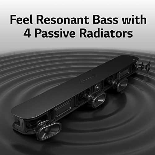 LG USC9S Bluetooth Soundbar for TV with Dolby Atmos & Wireless Subwoofer 3.1 channel