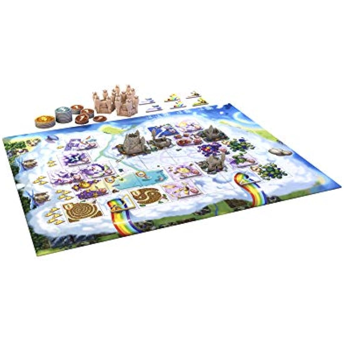 Iello | Bunny Kingdom in the Sky Expansion | Board Game | Ages 14+ | 2-5 Players | 45 Minutes Playing Time