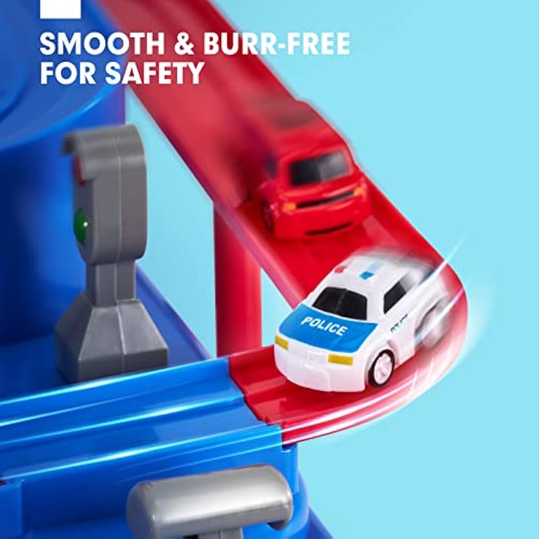 hahaland Kids Toys for 3 Year Old Boys Car Race Track Boys Toys Age 3 4, Adventure Vehicles Learning & Intelligence Educational Toddler Gifts for 3 4 5 Year Old Girl