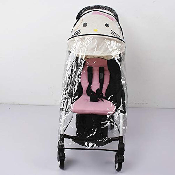 SeedFuture Pram Rain Cover for Babyzen Yoyo, Long Extend Stroller Rain Cover, Stroller Accessories for Babyzen Yoyo Yoya, Windproof and Waterproof Pushchair Raincoat