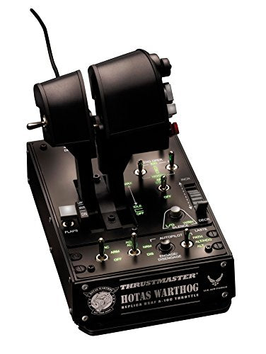 Thrustmaster Hotas Warthog Flightstick - High-Precision Joystick with H.E.A.R.T HallEffect AccuRate Technology for PC