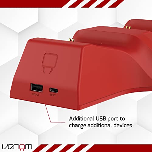 Venom Charging Dock with Rechargeable Battery Pack - Black (Xbox Series X & S/Xbox One)