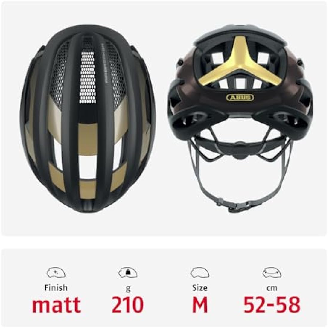 ABUS AirBreaker Racing Bike Helmet - High-End Bike Helmet for Professional Cycling - Unisex, for Men and Women