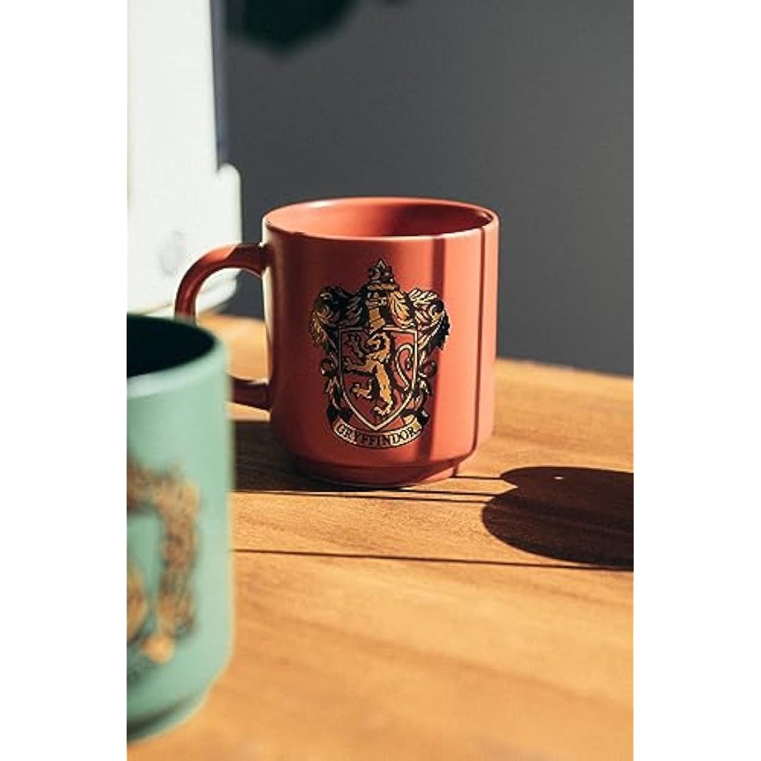 Grupo Erik Mugs Set of 4 - Harry Potter Merchandise | Stacking Mugs with Stand 10.8 oz - 300ml Coffee Cups Espresso | Harry Potter Gifts for Friends