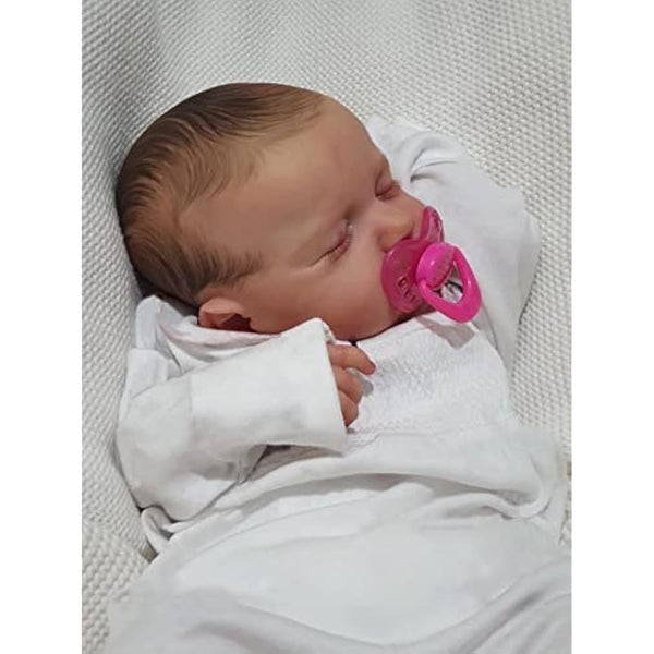 iCradle Reborn Dolls Newborn Baby Life like Reborn Baby Doll 20 Inch Real Looking Weighted Reborn Girl Doll Best Birthday Set for Girls Age 3