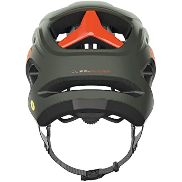 ABUS CliffHanger MIPS MTB helmet - bike helmet for demanding trails - with large ventilation openings & TriVider strap system & impact protection - for men and women