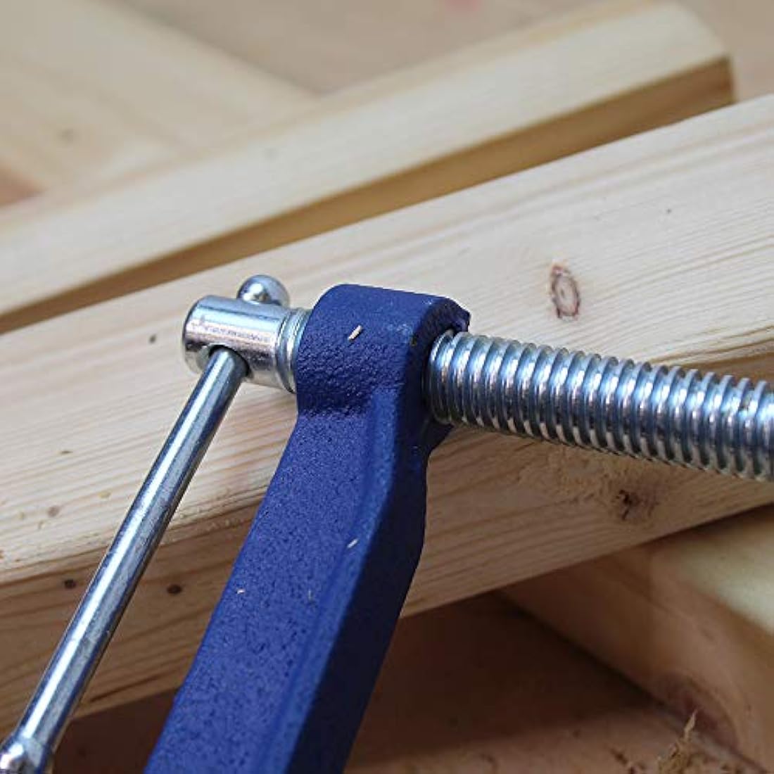 Faithfull Deep Throat G Clamp 200Mm (8In) Cap 85Mm (3.1/4in)