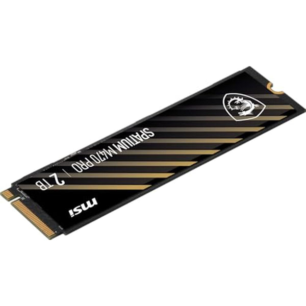 MSI SPATIUM S270 SSD 480GB - SATA 3 2.5" Solid State Drive, 500MB/s Read & 450MB/s Write, 3D NAND, Built-In Data Security, MSI Center - 5 Year Warranty (250 TBW)