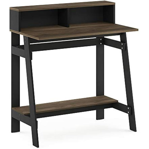 Furinno Simplistic A Frame Computer Desk, Study Desk, Writing Desk, Columbia Walnut