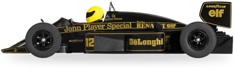 Scalextric Cars - C4529 Lotus 98T - Ayrton Senna - Toy Slot Car for use Race Tracks or Set - Small Kids Gift Ideas for Boy/Girl Ages 3 Accessories, Black