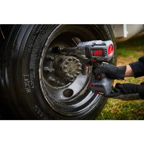 Ingersoll-Rand W7172-K22B-EU Impact Wrench, 3/4 Inch 20V Cordless Impact Wrench, 2X BL2022 Li-Ion Batteries 5.0 Ah + Charger Kit (UK Plug) in Case