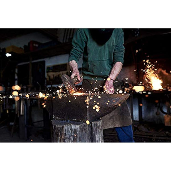 Forging Art Bcn® Hand Forged Eternal Wrought Iron Rose - Gift for Valentine's Day, Mother's Day, 6th Year Wedding Anniversary (Red/Green Without Base)