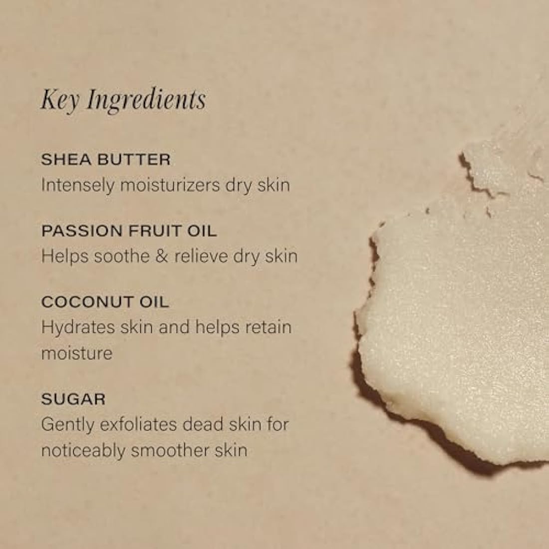 + Lux Unfiltered N°28 Exfoliating Body Polish in Santal - Exfoliating Body Scrub with Shea Butter, Passion Fruit Oil, & Vitamin E - Hydrating & Moisturizing Sugar Scrub - Vegan & Cruelty Free