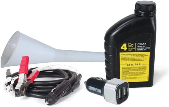 Champion Power Equipment 92001i 2200 Watt LPG Dual Fuel Portable Inverter Generator - 80cc Engine, 4.1L, Petrol or Propane - Lightweight, True Sine Wave, EZ Start, Fuel Fill Assist LED, Ultra Quiet