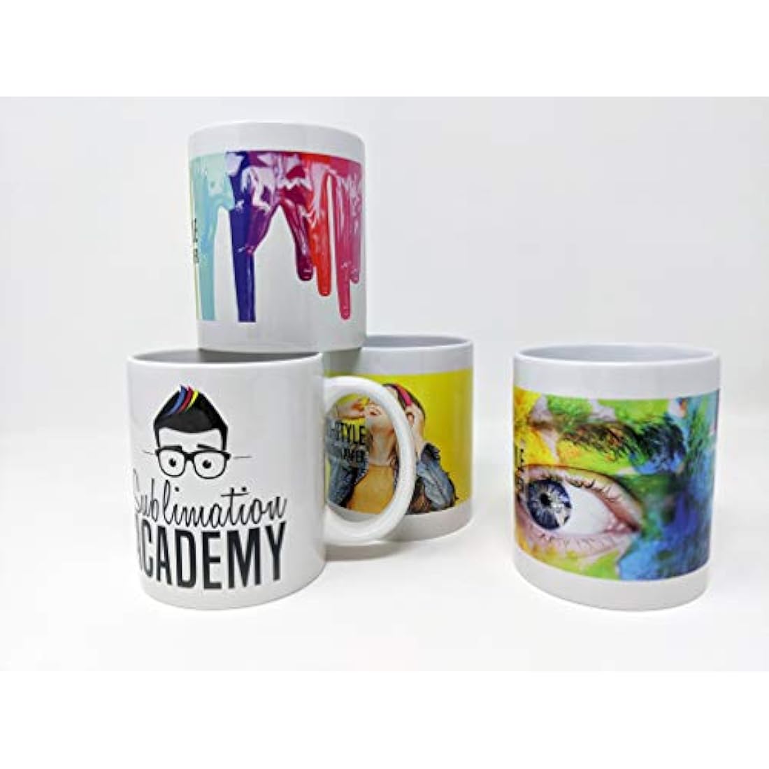 Ink Tec Sublinova Smart DTI Dye Sublimation Inks (4 Colour Set (C,M,Y,K), 100ml)