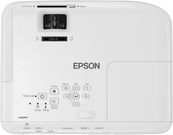 Epson EB-FH06 3LCD, Full HD 1080p, 3500 Lumens, 332 Inch Display, Up to 18 years Lamp Life, Home Cinema Projector White [Amazon Exclusive]
