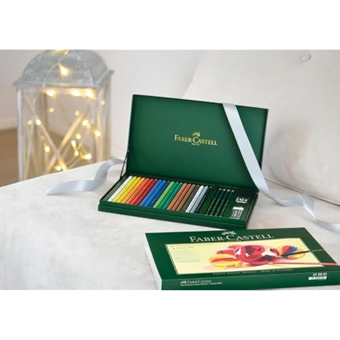 Faber-Castell Art & Graphic Polychromos Colour Pencil, Gift Set, Mixed MediaMulticoloured, Polychromos Gift Set, For Art, Craft, Drawing, Sketching, Home, School, University, Colouring