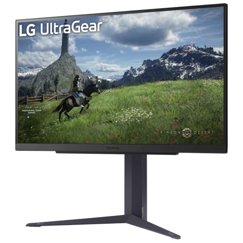 LG UltraGear G8 Gaming Monitor 27G850A – 4K UHD Nano IPS 27 inch, Dual-Mode 240Hz / 480Hz, 1ms (GtG), AMD FreeSync Premium Pro, DisplayHDR 600, DP 2.1, HDMI 2.1, Black