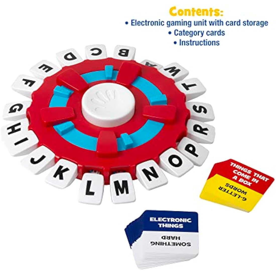 Ideal | Think Words: The quick thinking, letter pressing game! | Family Games | For 2-8 Players | Ages 8+