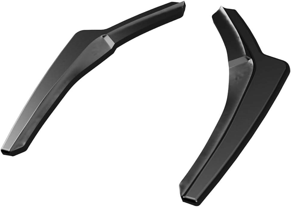 Oneway Rear Side Diffusors compatible with BMW 1-Series F20/F21 M-Power Facelift 2015-2019 - Gloss black