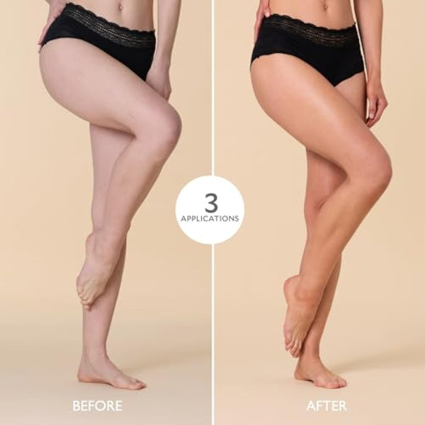 Gatineau - Tan Accelerating Lotion (200ml) + Golden Glow Gradual Tan (200ml) Duo Set, Total Body Glow, Natural Tanning For Face and Body