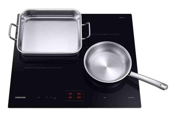 Samsung Slim Fit Induction Hob NZ64B4015FKU1 with Oval Ring and Remote Monitoring, Black