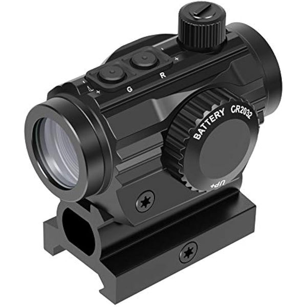 Feyachi RDS-25 Red Dot Sight 4 MOA Red Dot Gun Sight Rifle Scope with 1 inch Riser Mount