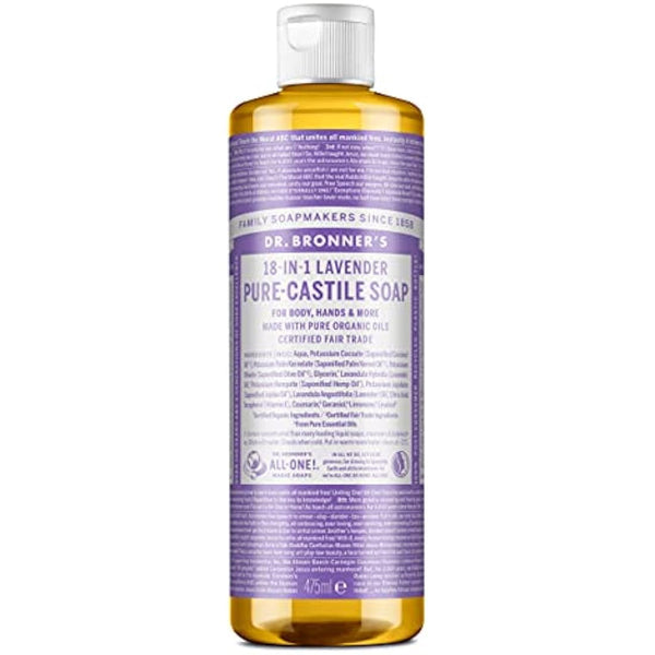 DR. BRONNER’S - Pure Castile Liquid Soap Lavender 475 ml