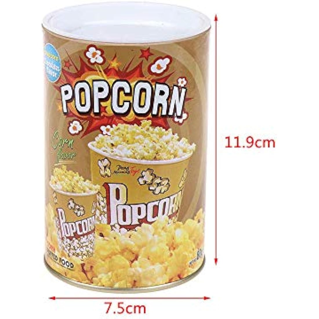 JIANGTYH The Potato Chip Snake Can Jump Spring Snake Toy Gift April Fool Day Halloween Party Decoration Jokes in A Can Gag Gift Prank,Potato Chip Style,Popcorn 2 Pieces
