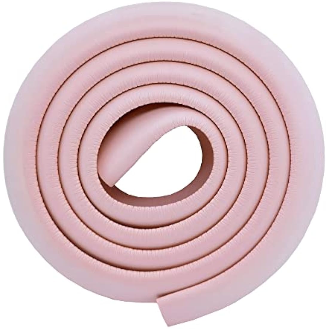 M2cbridge L Shape Extra Thick Furniture Table Edge Protectors Foam Baby Safety Bumper Guard (Pink(2m x 2))