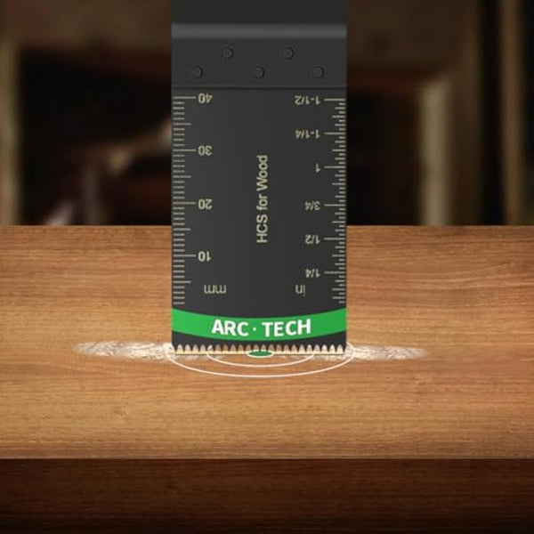 50PCS Universal Oscillating Tool Oscillating Saw Blades, Include 5PCS Titanium Oscillating Multitool Blades for Metal and Hard Material, Quick Release Multi Tool Blades Fits Most Models The Market